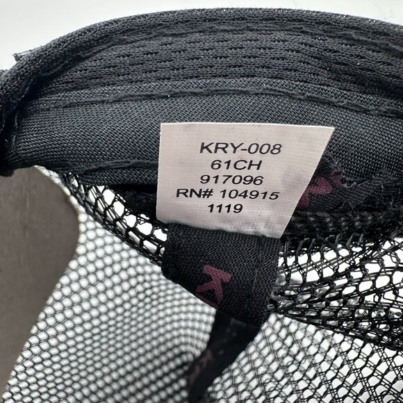 Kryptek Spartan Structured 6 Panel Meshback Snapback Cap, OSFM, Neptune/Black - Picture 14 of 15